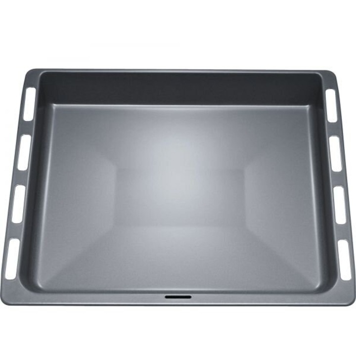 Тава за печене BOSCH HEZ432002 - 00742586, за електрически фурни, размери 46.5 x 37.5 x 4.1 см, сива