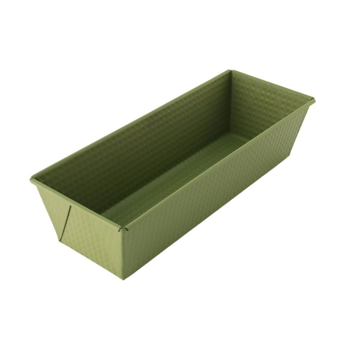 ZASS Gourmet тава за печене на торта/торта/хляб, ZG-BW 02, 31x11.8x7.5cm, Въглеродна стомана, Незалепващо покритие, Съвместимост с газова и/или електрическа фурна, Зелен цвят