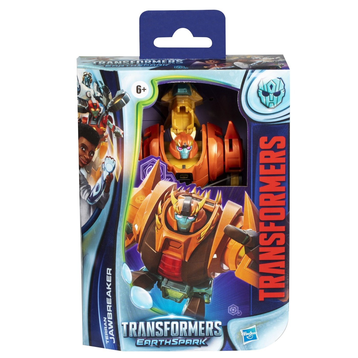 Figurina Transformers Earthspark - Deluxe Jawbreaker, 12.5 cm