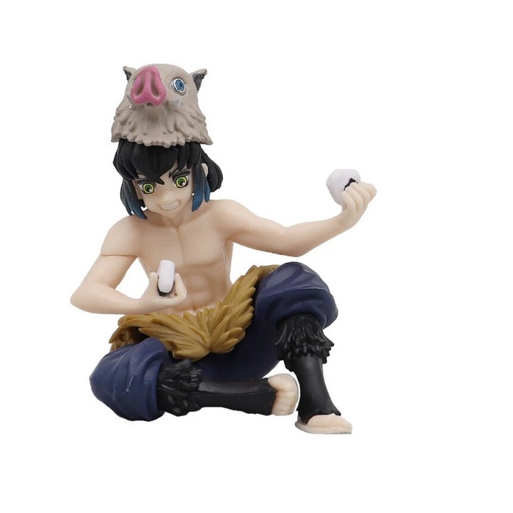 Figurina Demon Slayer Inosuke Hashibira Eat