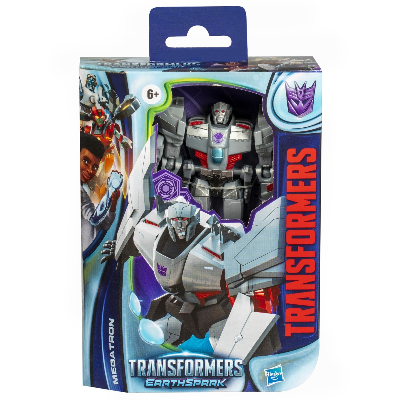 ✴arks✴ Figurina Transformers Earthspark - Deluxe Megatron, 12.5 cm - eMAG.ro