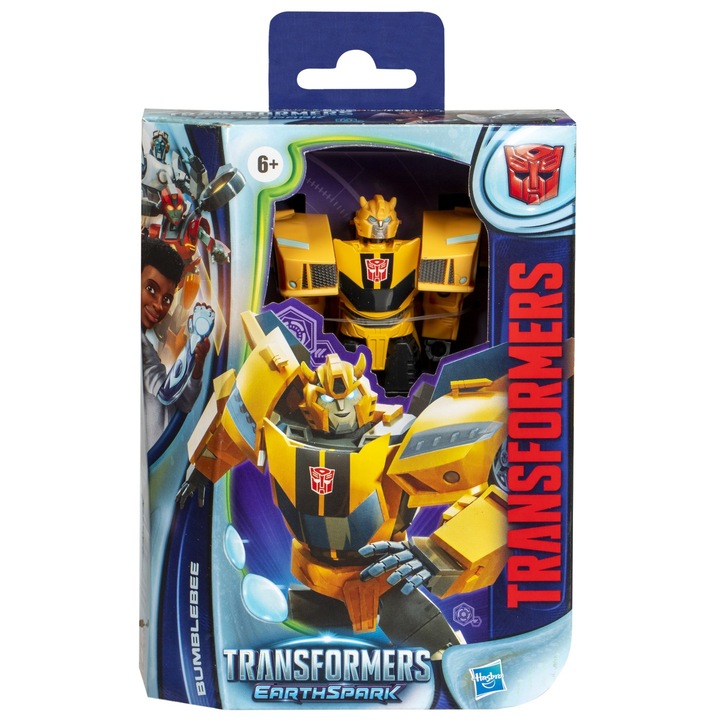 Фигурка Transformers Earthspark - Deluxe Bumblebee, 12,5 см