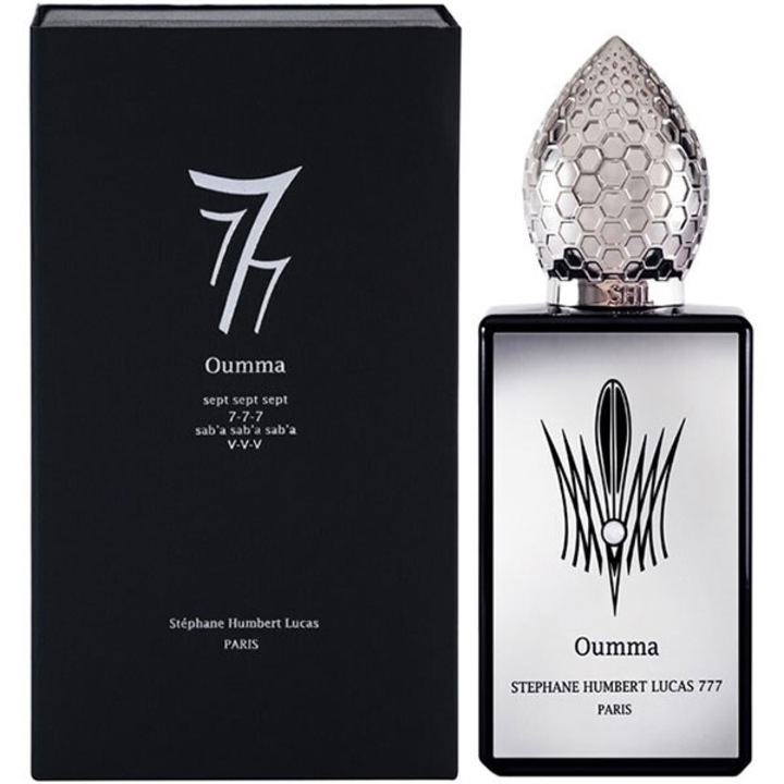 Unisex parfüm Stephane Humbert Lucas 777 Oumma, 50 ml, oud és rózsa jegyekkel