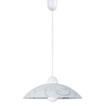 Pendul Rabalux Scroll, E27, 60W, Alb Pendul Rabalux Scroll, E27, 60W, Alb