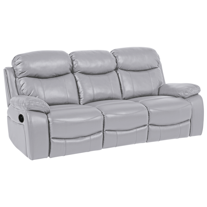 Диван тройка Sonata Selena Lux, Светлосив, Релакс механизъм