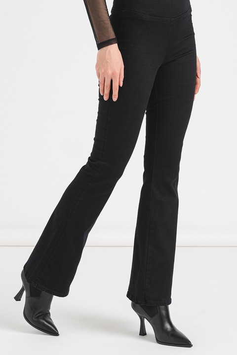 Gina Tricot, Дънки с висока талия, Черен, XS