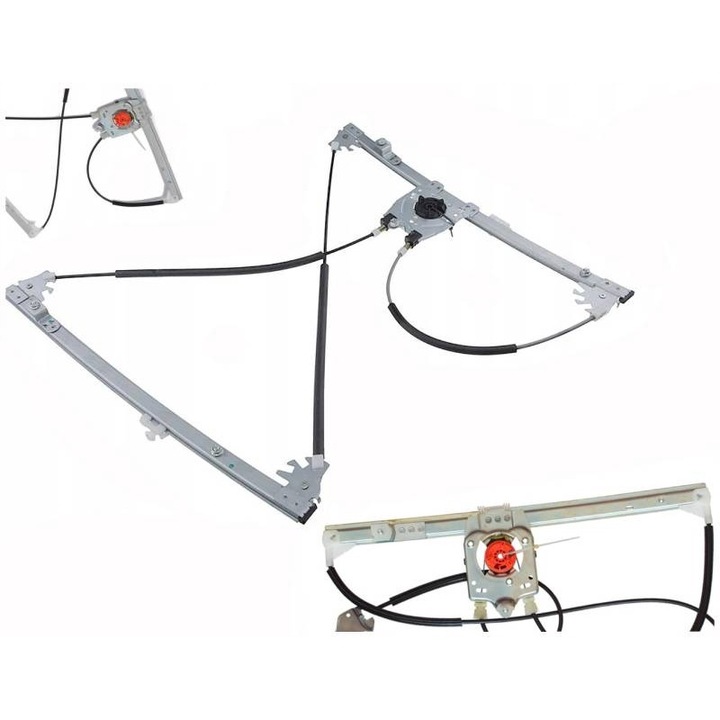 Ablakemelő, Bal első ablakemelő, Renault Laguna II-höz, Új cserealkatrész, Magas minőségű, 2001-2007