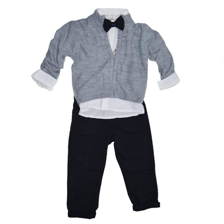 Compleu format din 4 piese pentru baieti Mini Junior COMP-7105G, Multicolor 113497