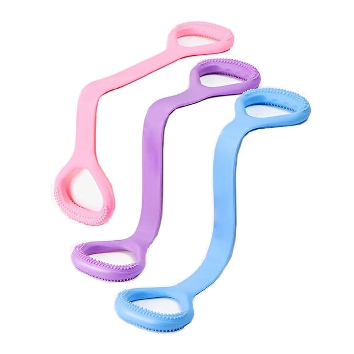 Set de 3 benzi elastice, WELUOT, multicolore, lungime extensibila