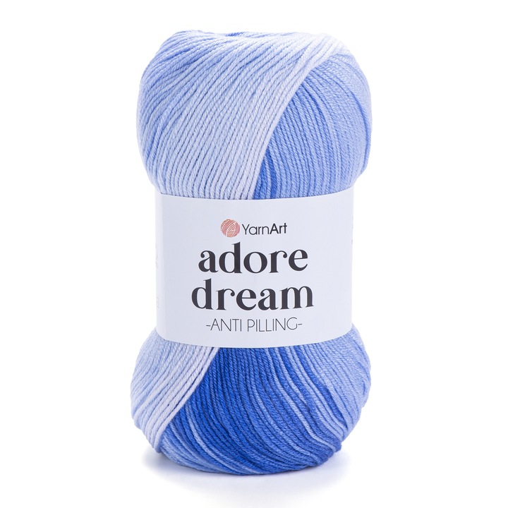 Fir Textil YarnArt Adore Dream 1067, multicolor, pentru crosetat si tricotat, acril antialergenic, 280 m