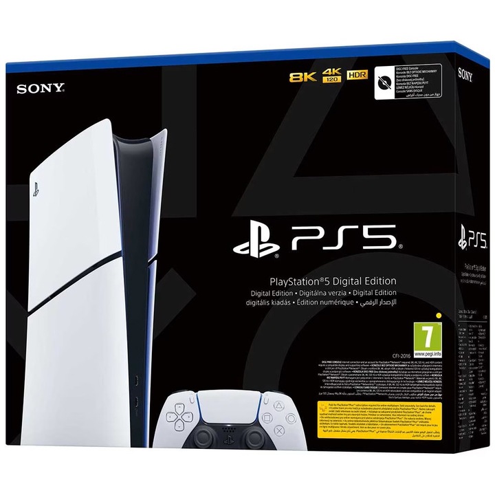 PlayStation 5 Digital Edition (PS5) конзола, 3TB SSD