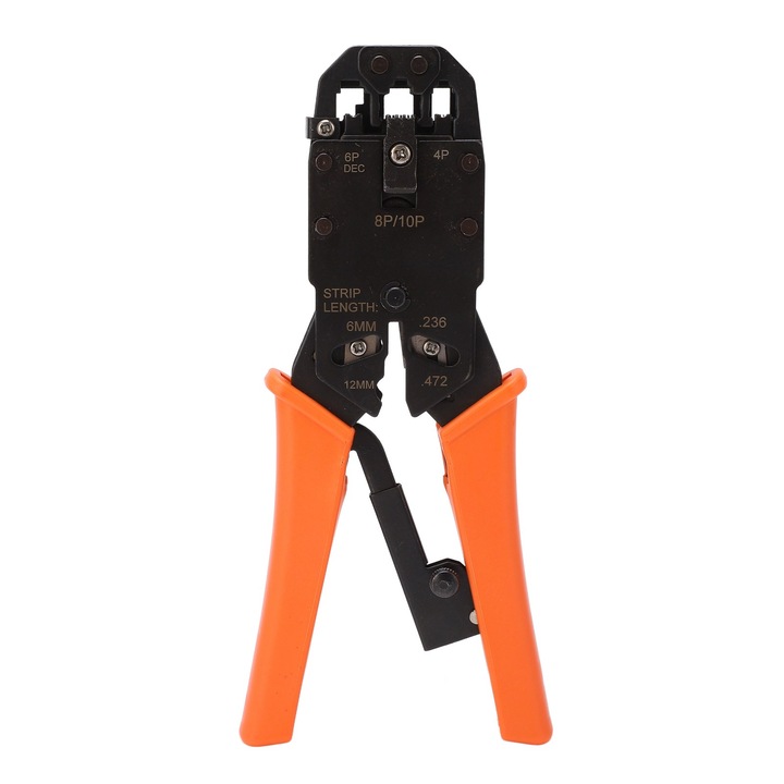 Cleste de crimping Enforose, multifunctional, ergonomic, 45# otel