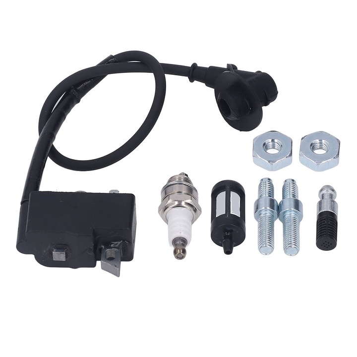 Set piese de schimb pentru carburator masina de taiat beton, Enforose, pentru Stihl TS410 TS420 4238 350 6201, include bujie, filtru de combustibil