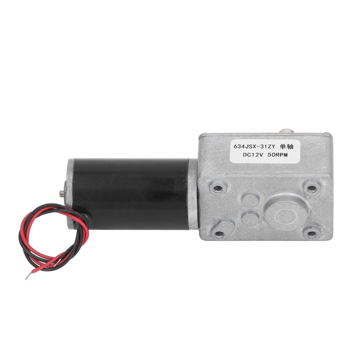 Motor cu angrenaj melcat cu autoblocare DC12V