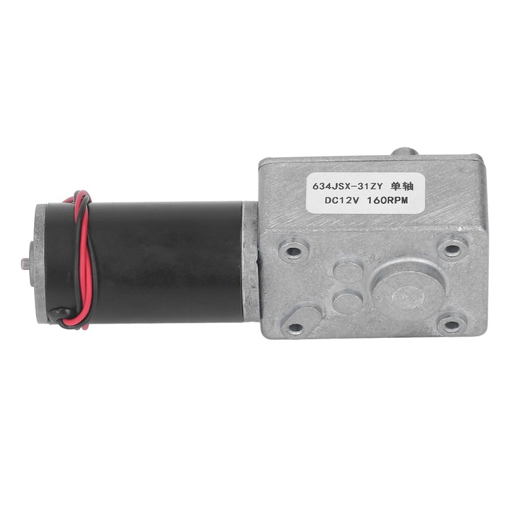 Motor cu angrenaj melcat cu autoblocare DC12V