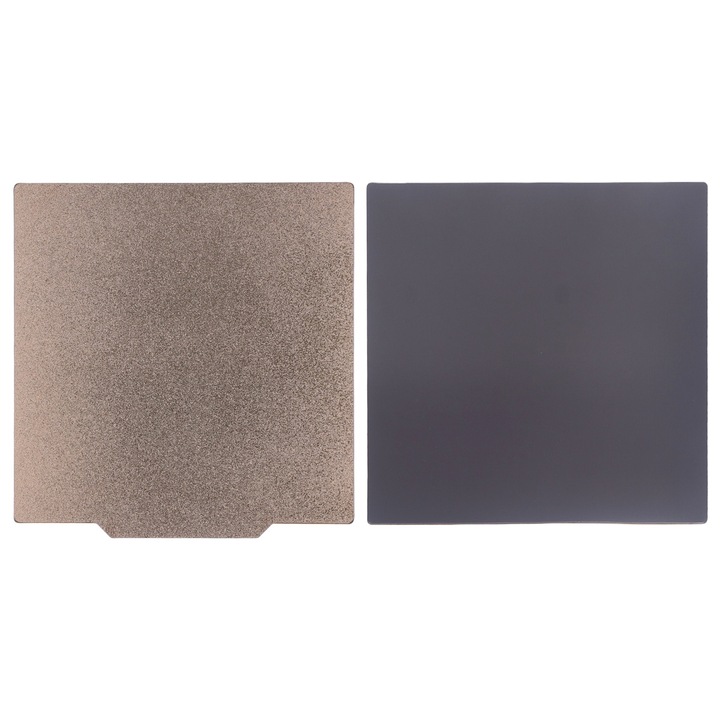 3D nyomtató építőlap PEI PET szórással kétoldalas nyomtatás Forró ágy rugóacél építőlap puha mágneses alappal 180x180mm/7.1x7.1in