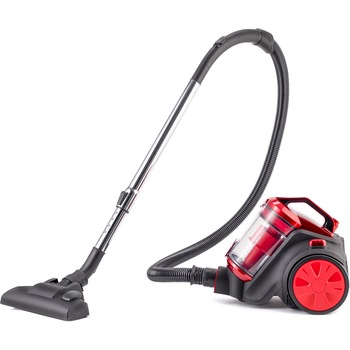 Aspirator Daewoo fara sac, putere 800 W, recipient colectare praf 1.5 litri, tub telescopic metal, putere de aspirare 140 W, aspiratie ciclonica, perie standard + 2 perii mici, lungime cablu 5 metri, culoare rosu Aspirator Daewoo fara sac, putere 800 W, recipient colectare praf 1.5 litri, tub telescopic metal, putere de aspirare 140 W, aspiratie ciclonica, perie standard + 2 perii mici, lungime cablu 5 metri, culoare rosu