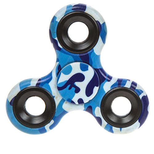 Fidget Spinner camuflaj - albastru