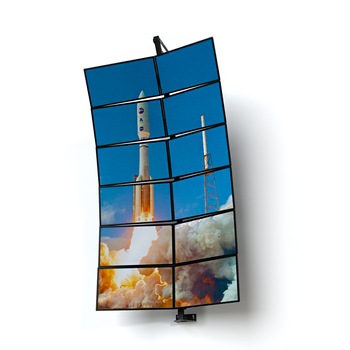 Suport de monitor sau TV pentru perete sau birou (pana la 12 monitoare), model 2533-12 Negru Suport de monitor sau TV pentru perete sau birou (pana la 12 monitoare), model 2533-12 Negru