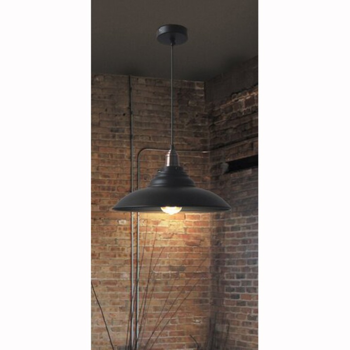 Пендел Rabalux Doug, E27, 60 W, Черен мат