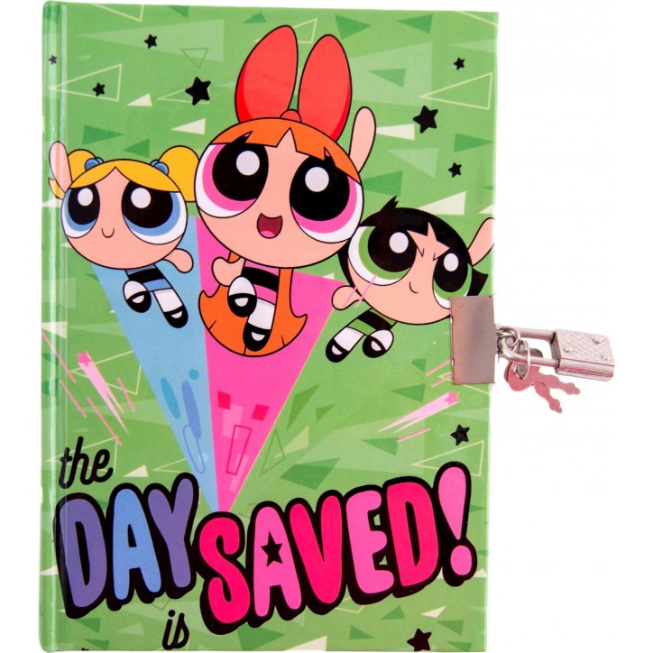 Agenda cu lacat Powerpuff Girls PPG3645