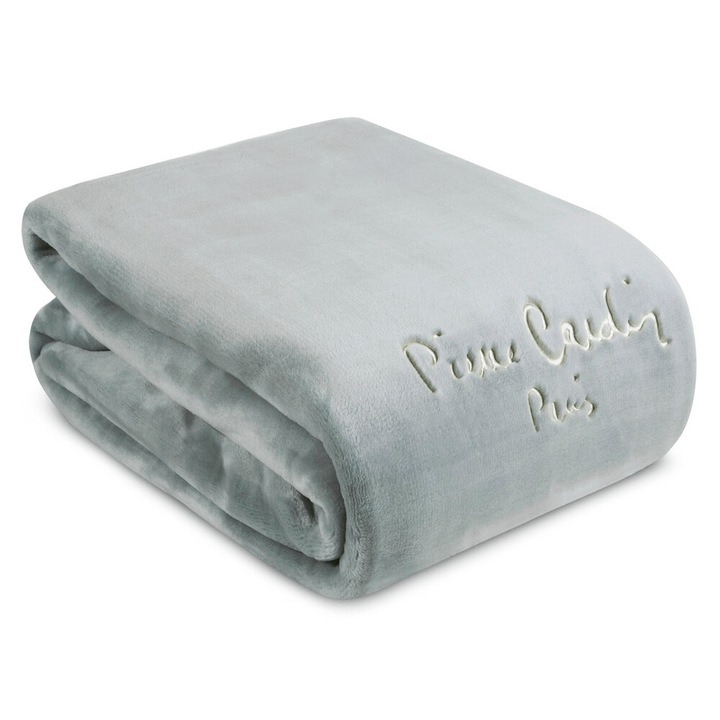 Одеяло Pierre Cardin CLARA1 160x220 Pierre Cardin Eurofirany сребърно пухкаво и топло бродирано лого