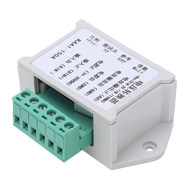 Modul convertizor semnal PWM Enforose, 0-5V 10V reglabil, ABS, pentru control semnale electrice