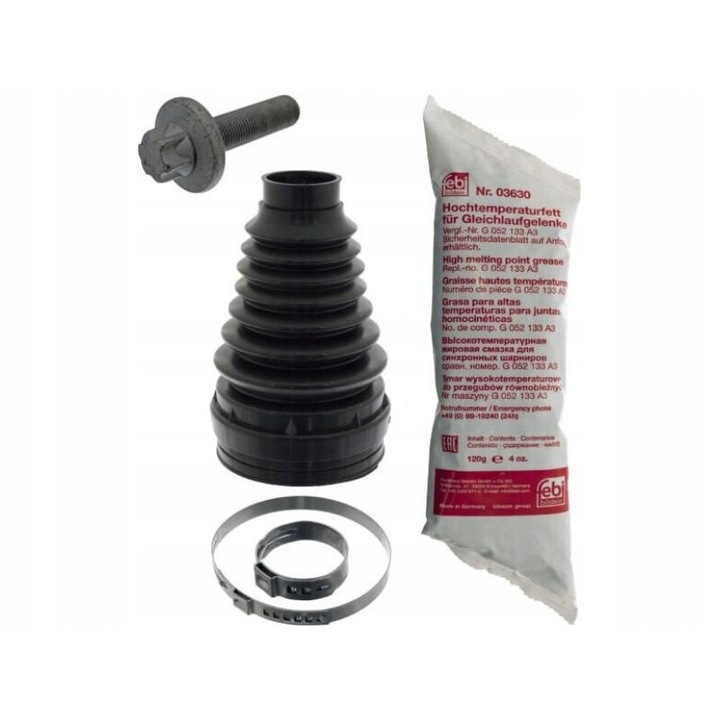 Febi Bilstein 100192 Gumiharang készlet, hajtótengely 4054224001929