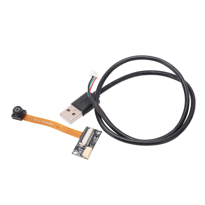 Modul camera Enforose, 5MP, USB, 180° unghi de vizualizare, negru