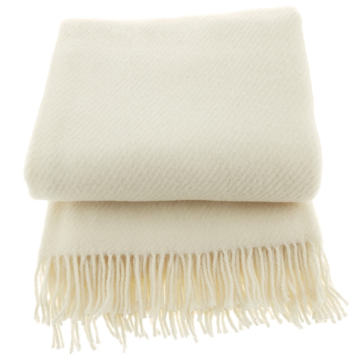 Patura din lana, 150x200 cm, crem
