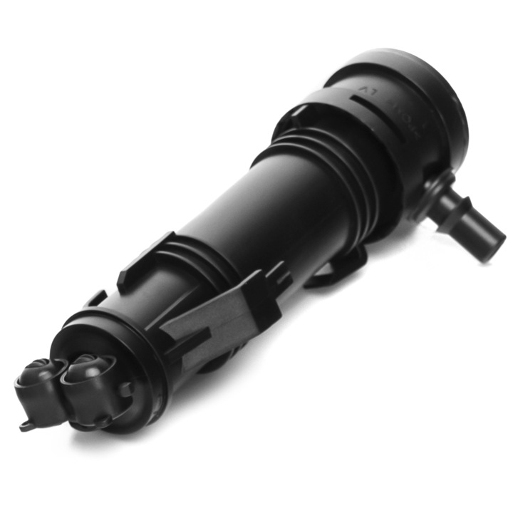 Szélvédőmosó fúvóka, Volkswagen Touareghez, 2015-, Jobb, 7P6955107A, Műanyag, Fekete