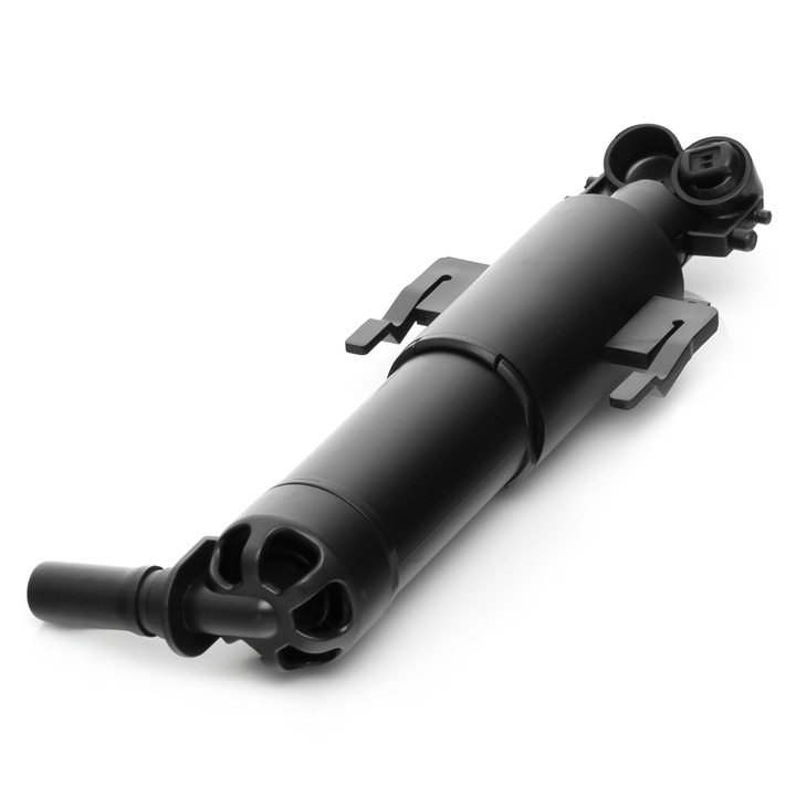 Szélvédőmosó fúvóka, BMW 5 G30, G31, 6 G32 GT 2017 -, 61677393510, Jobb, Műanyag, Fekete