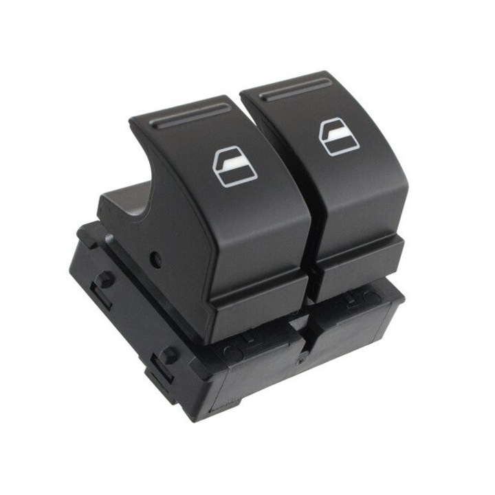 Двоен ключ за ел. регулиране на стъклата, MODECAR, съвместим с VW Amarok, Caddy III, Eos, Golf V, Golf VI, Jetta V, Passat B6/B7, Polo V, Tiguan I, Touran I/II, Seat Altea, Ibiza IV, Леон II/III, Толедо III