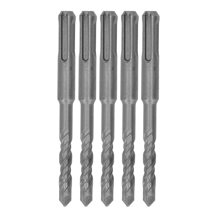 Set 5 Biti pentru Gaurit cu Impact Enforose, Carbura Cementata, Spirala 2 Flute, 110mm
