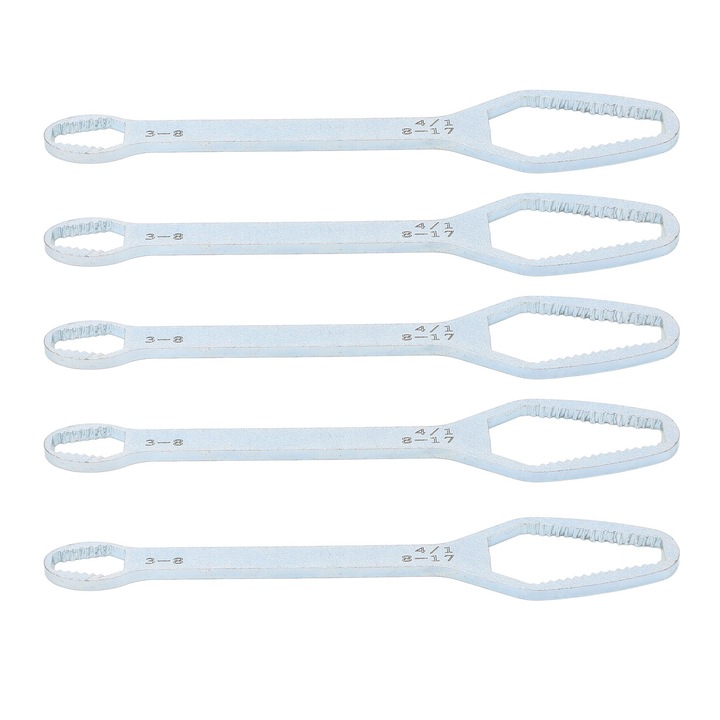 Set 5 Chei Reglabile cu Doua Capete, Enforose, 3-17mm, Otel Aliat, Usor de Transportat
