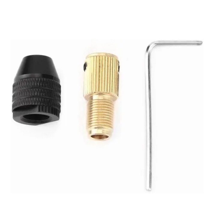 Set mandrina auto-strangere Enforose, aluminiu, 2.35mm si 3mm, 33mm lungime totala