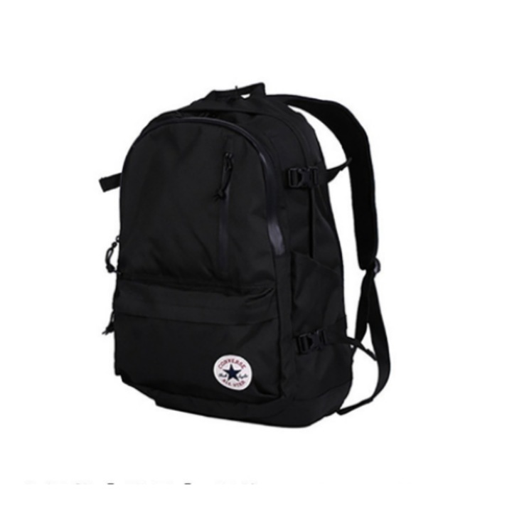 Converse Impermeabil Canvas Rucsac -22L， Negru