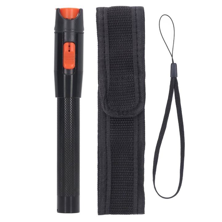 Detector vizual de defectiuni fibra optica Enforose, 10MW, design portabil, aluminiu, 630-670nm