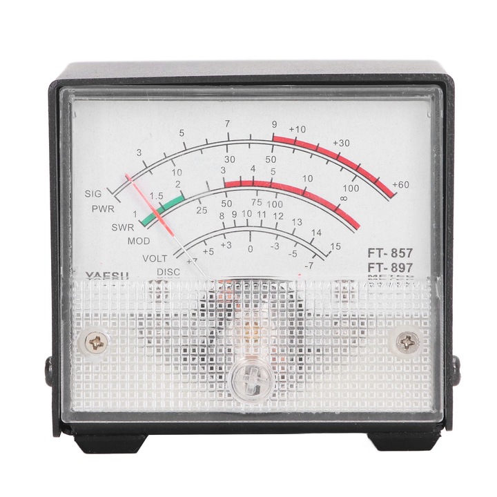 SWR teszter, Enforose, Yaesu FT857 FT897-hez, több kijelző, hordozható kivitel, kompakt méretek