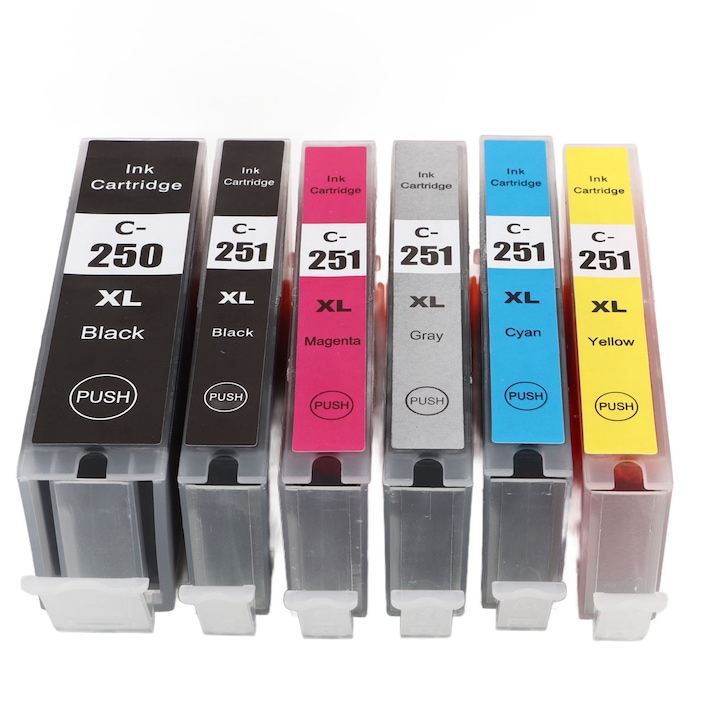 Cartus imprimanta Jormftte set 6 culori BK, C, M, Y, LC, LM