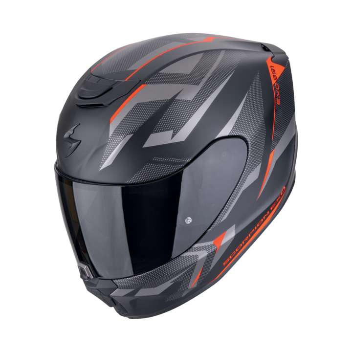 Цялостна каска за мотор SCORPION EXO-391 Aaxo Matt Black/Red размер XL
