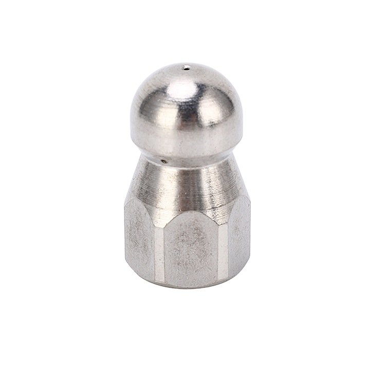 Duza de spalare cu presiune 5000PSI, Enforose, otel inoxidabil, rezistenta la temperaturi de pana la 100°C