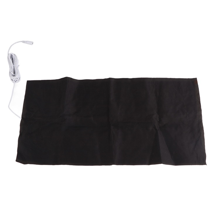 Jormftte elektromos takaró, 60x30cm, 30W, DC 12V, 5521 csatlakozás, ülésfűtéshez