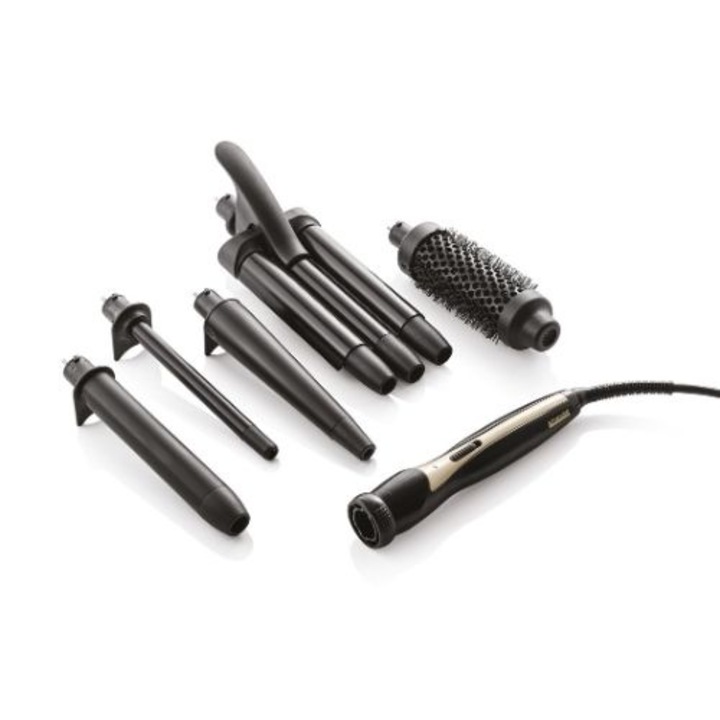 Мултифункционална маша 5 стилизатора в 1 AIR COMBO PRO STYLING керамика-турмалин XANITALIA PRO