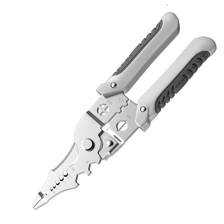 Многофункционални клещи за кримпване и оголване, универсални