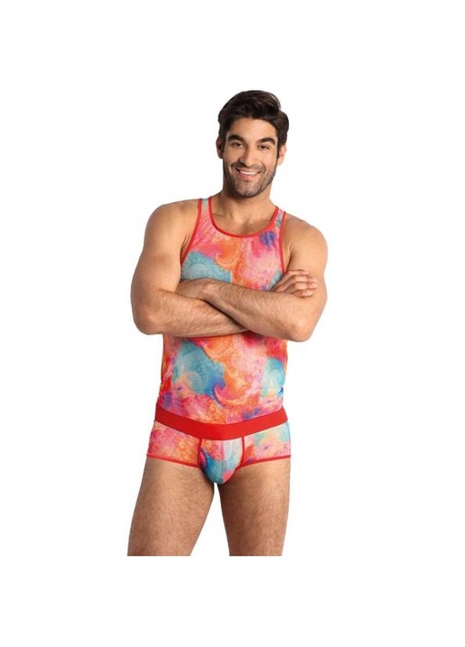 Lenjerie intima barbati, Anais, slip sexy, imprimeu banane, multicolor, poliamida/elastan, S INTL