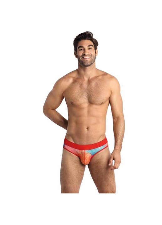 Slipuri sexy barbati Anais, imprimeu banane, multicolor, Lycra moale, S INTL