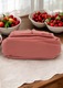 Geanta dama, din material textil cu curea reglabila, R1017 dark pink