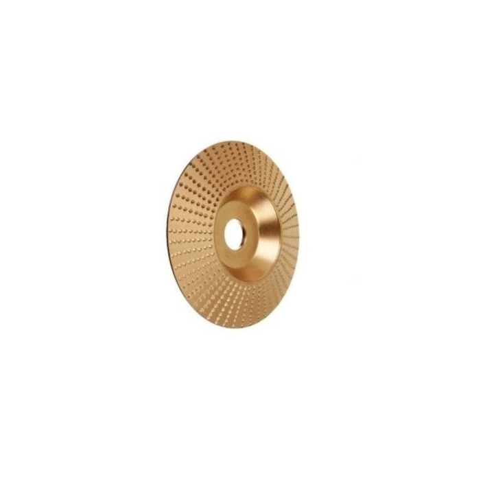 Set disc Conic cu raspel pentru polizor unghiular/Flex, diametru 125 mm, rindeluit, slefuit, modelat, sculptat lemn