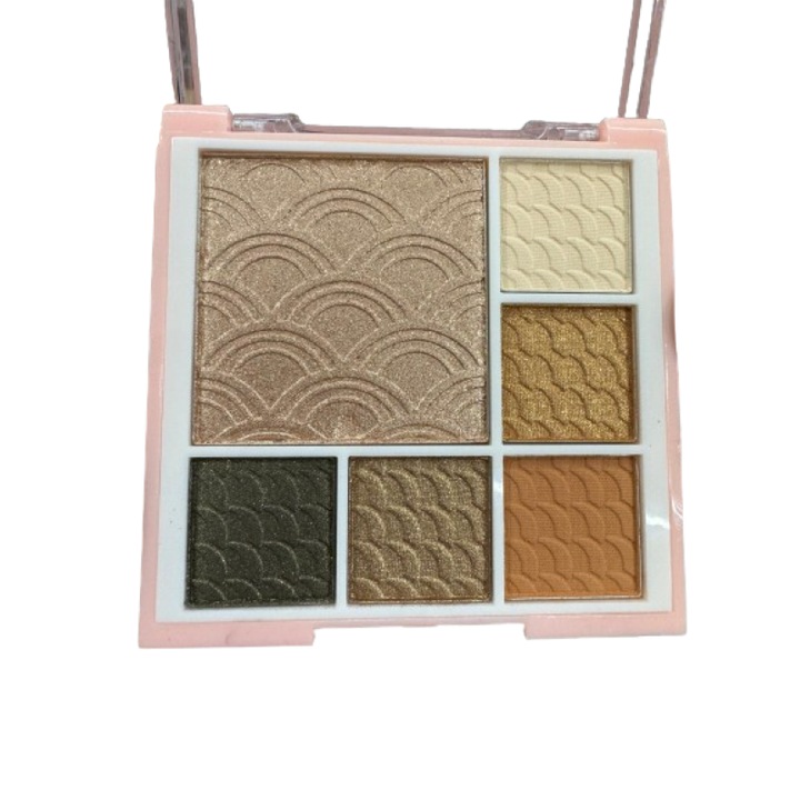 Fard pentru ochi sidefat 6 culori Ushas